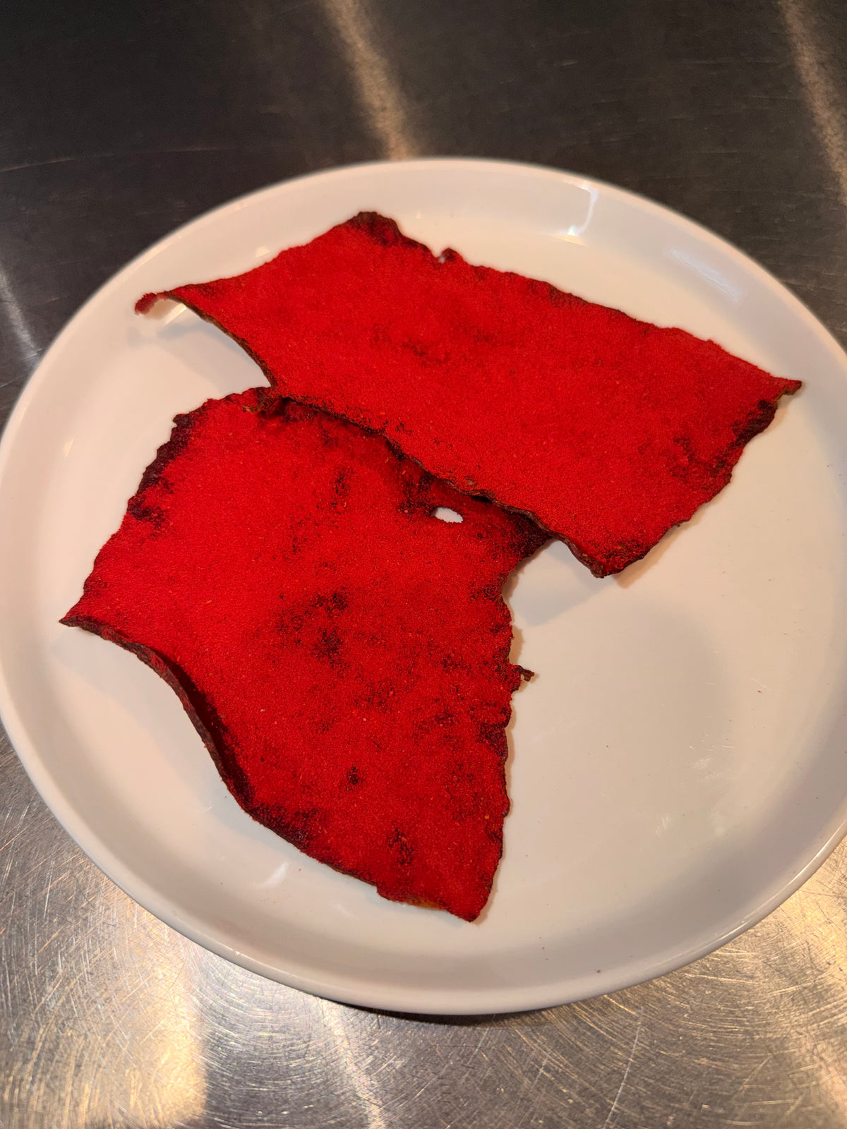 Beef jerky / Carne seca ( Takis Fuego)
